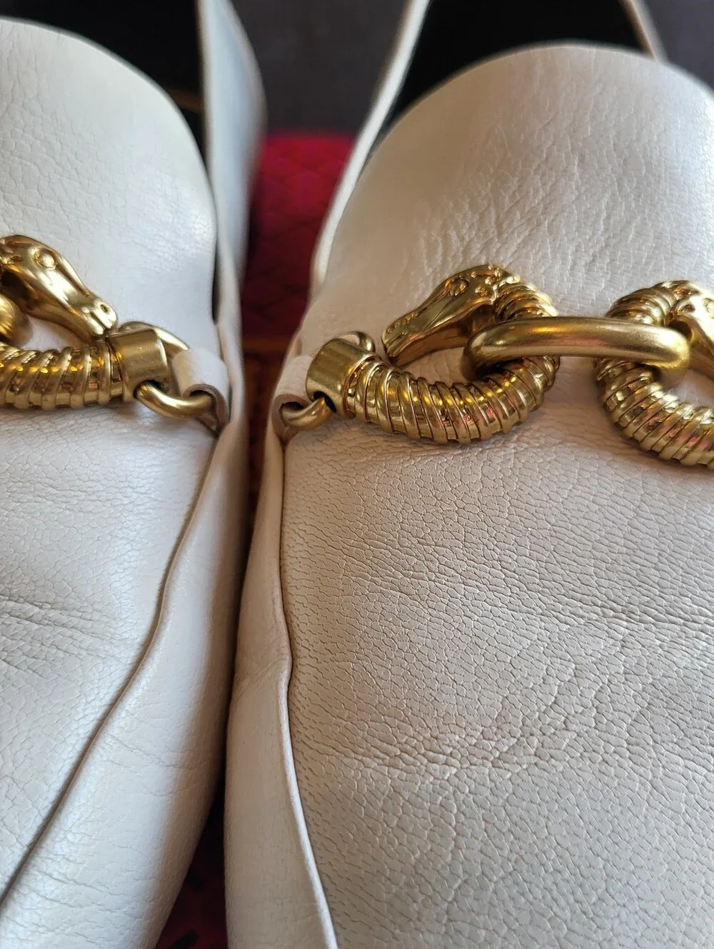 Tory Burch Jessa Loafers in New Cream Color Size 7.5